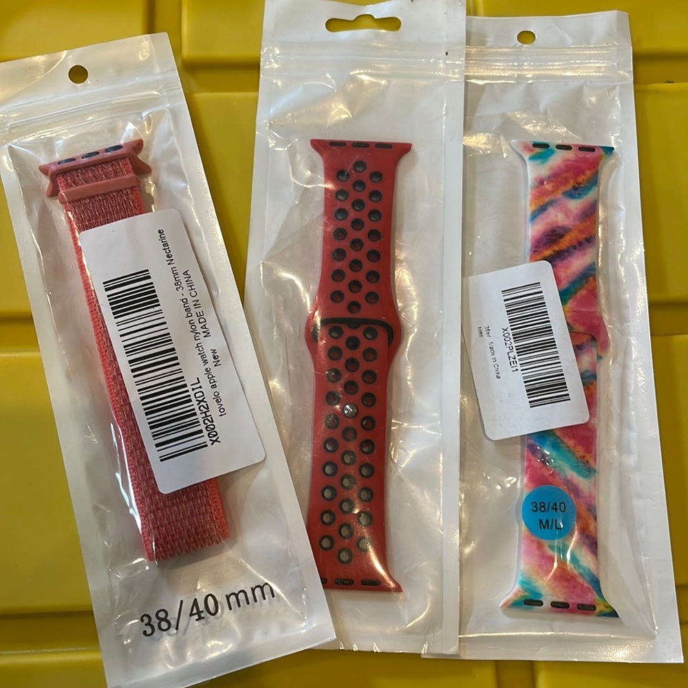 Bundle of Apple Watch bands
